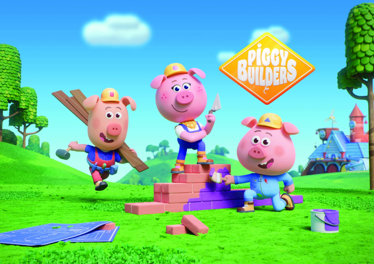 Piggy Builders - Maialini costruttori